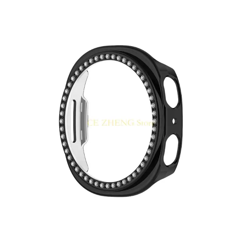 E56B Watch Cover for Watch 8 44mm 40mm Scratch Resistant Bezel Rings Case