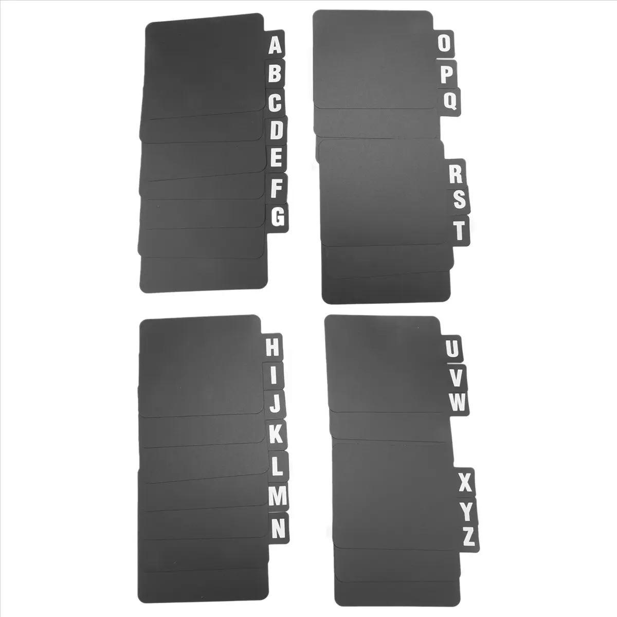FTGT-26 Pcs Vinyl Record Dividers DVD Alphabetical Dividers A-Z Alphabetical Dividers Vinyl Record Organizer with Alphabet