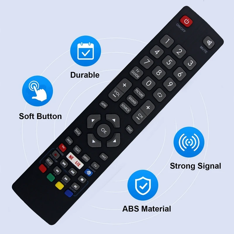 BLF/RMC/0008 DH-2098 Remote For Blaupunkt HD Freeview TV BLFRMCO008 32-138M-GB-11B4EGDPX-UK 32/148M-GB-11B-EGPX-UK