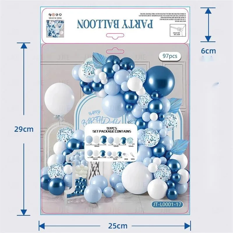 

Wedding Graduation Opening Arches Balloon Chain Birthday Balloon Decoration Party Package Set Home Decoration Balloon Set Gift