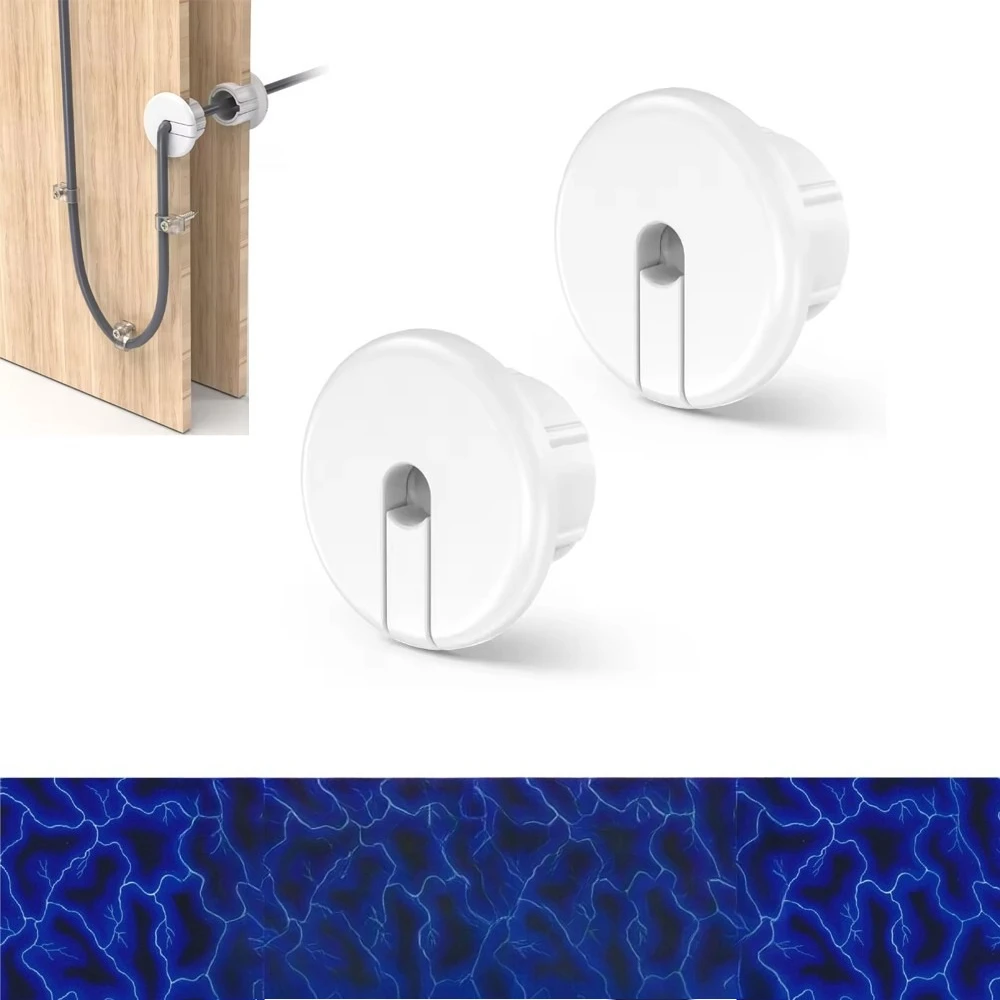 

2x White Starlink Cable Routing Grommet Starlink Cable Wall Pass Through Grommet