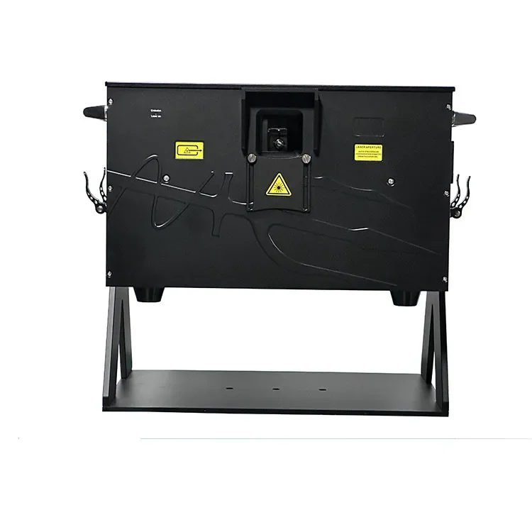 100W RGB Laser Show System WP100-RGB IP65 Outdoor Landscape Beam Effects Aluminum Body DMX512/FB4 Control Opt Stage Lights