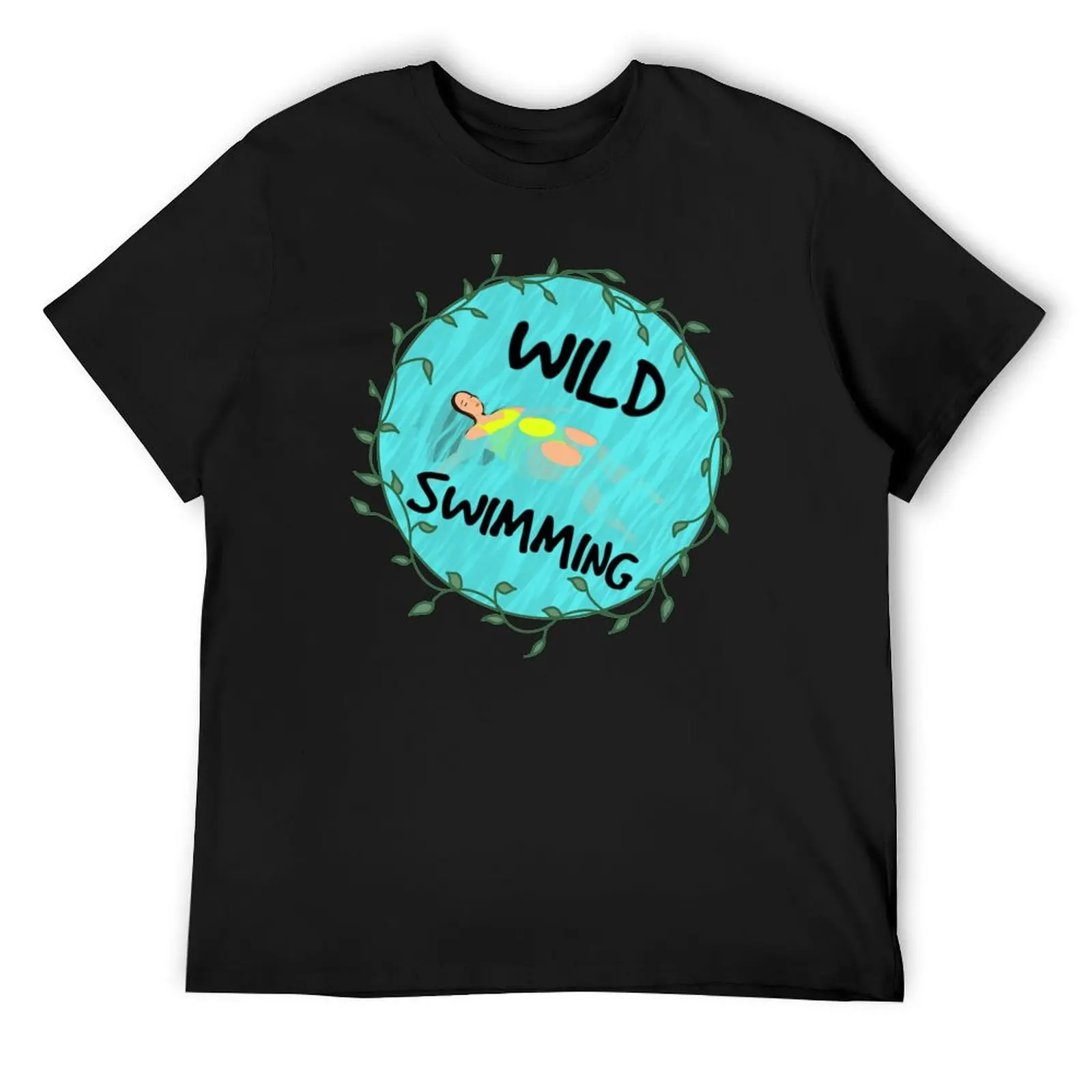 

Wild Swimming T-Shirt street wear anime clothes shirts graphic tee mens graphic t-shirts pack