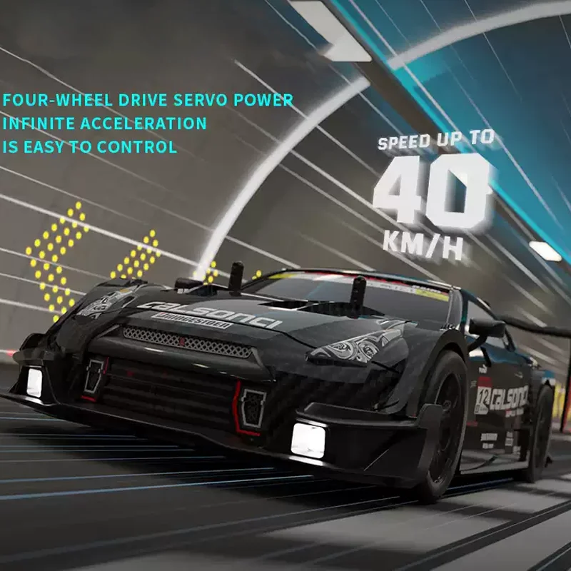 2025 ใหม่ 1:24 GTR RC Drift รถของเล่น 2.4GHz รีโมทคอนโทรล 4WD Racing ความเร็วสูงแบตเตอรี่สําหรับเด็กผู้ใหญ่ของขวัญ