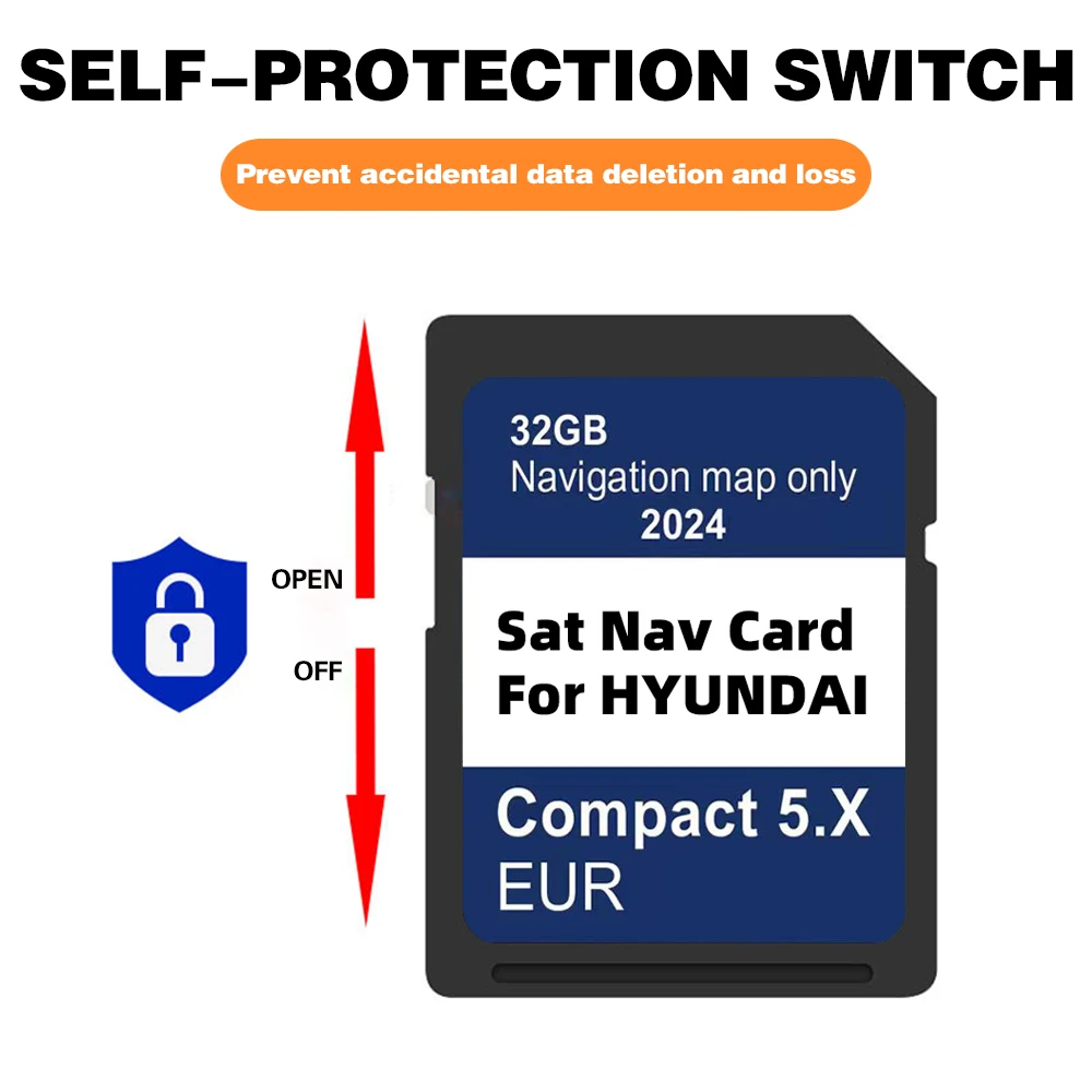 Imagem -06 - Sat Nav Gen5 Mapas de Navegação ue Reino Unido Atualização 2024 Cartão de Memória sd para Hyundai Compact 5.x I10 I20 I30 I40 Kona Santa Tucson 32gb