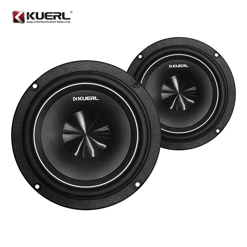 Audio Style Car Stereo Speaker Components 6.5 Inch Woofer RMS 160W Midrange Tweeter Fullrange 6.5