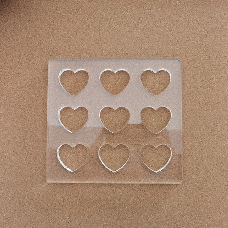 Acrylic Dacquoise Western Pastries Irregular ape Elliptical Heart aped Baking Molds Kitchen Cooking Tools Baking Utensils