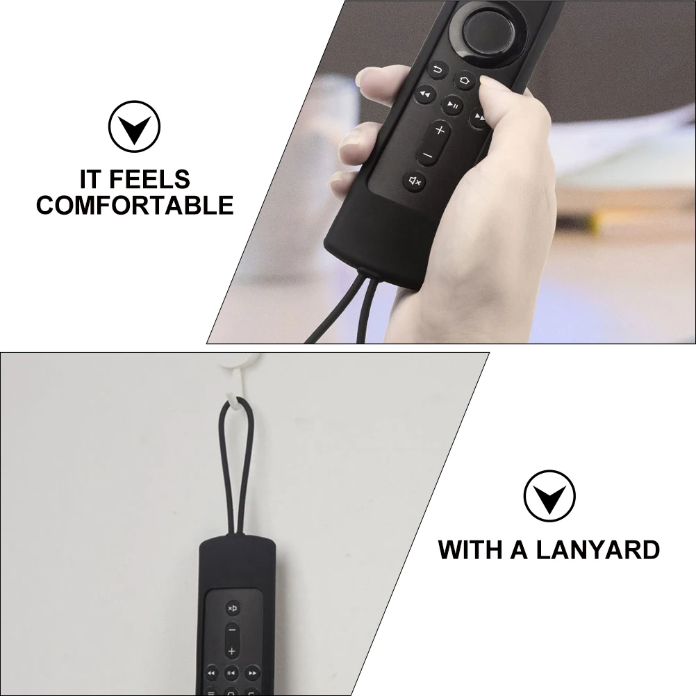 

5pcs Silicone Remote Cover For 2020 Skin-Friendly Shockproof Anti-Drop Controller Case Washable Durable