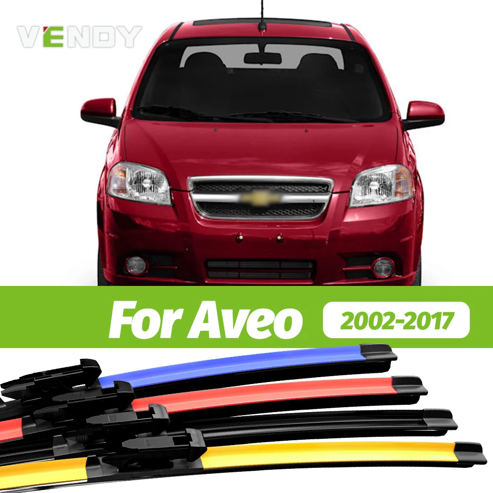2 stücke Frontscheibe Wischer Klingen Scheibenwischer Für Chevrolet Aveo T200 T250 T300 2002-2017 2011 2012 2013 2014 2015 2016