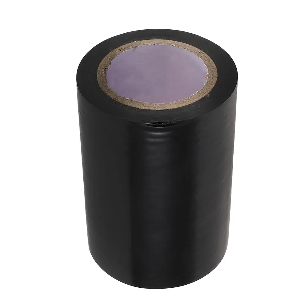 1 roll Tape Adhesive Halloween Christmas New Year Pvc Repair Tape Plumbing Repair Tape Black Electrical Tape Insulation