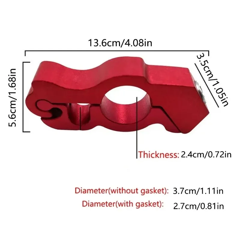 

Motorcycle Handlebar Lock Handlebar Brake Handle Solid Lock Imitating Steal Lock Pull Rod ATV Dirt Street Bikes Anti Theft