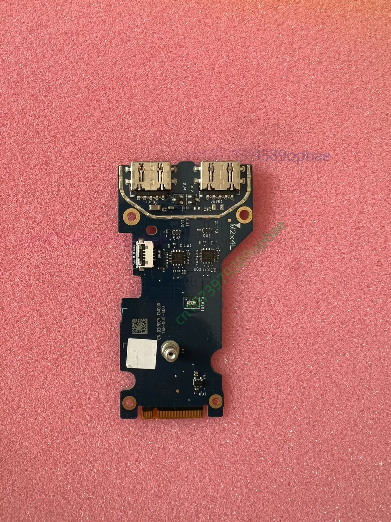 For Dell G15 5520 5521 G16 7620 Gaming Laptop USB Small Board LS-L656P 02P0CY