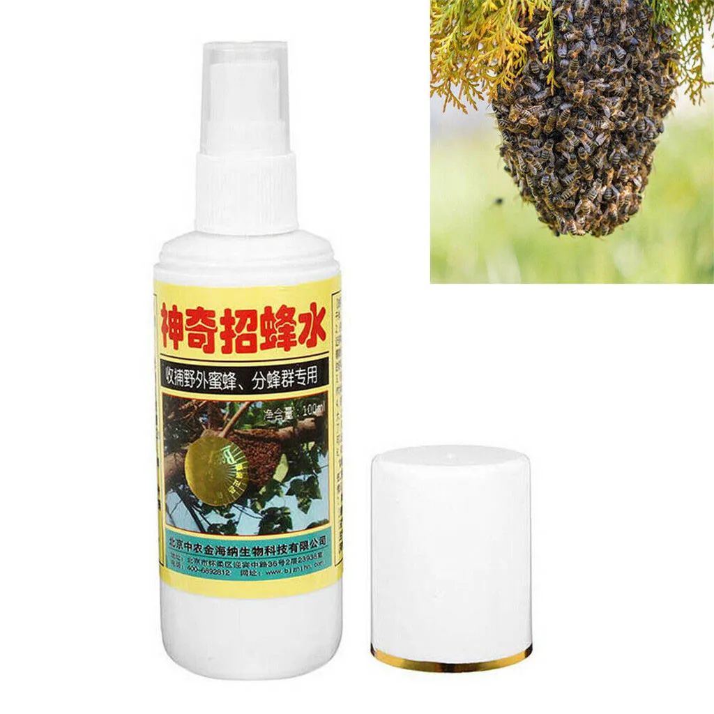 BeeSwarm Attractant Spray Swarm Commander Premium  Honey Bee Trap Tool 200ml