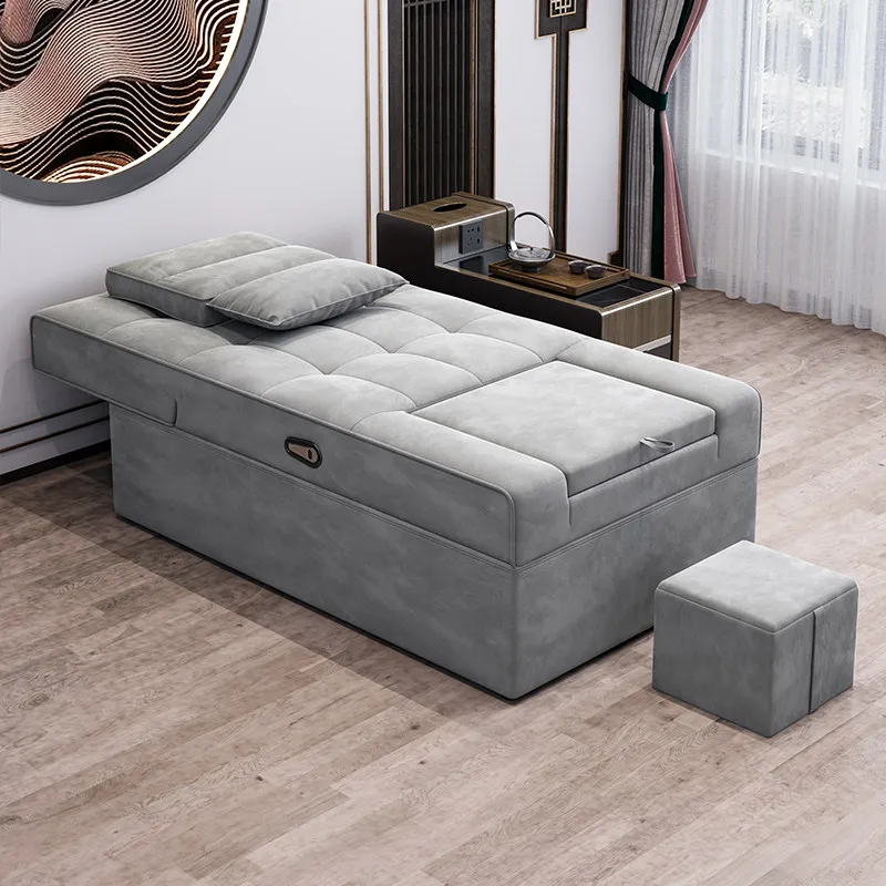 Electric Spa Modern Massage Bed Cosmetologist Cervical Tattoo Massage Bed Accent Professional Individuales Mesa Salon Furniture