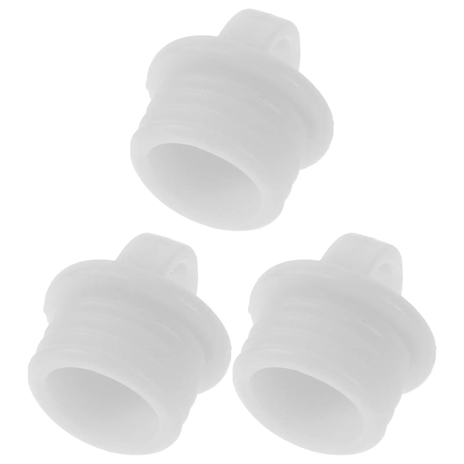 3Pcs Silicone Bucket Stopper 24Mm Mop Bucket Drain Plug Water Overflow Prevention Sealing Cap for Buckets Easy Install