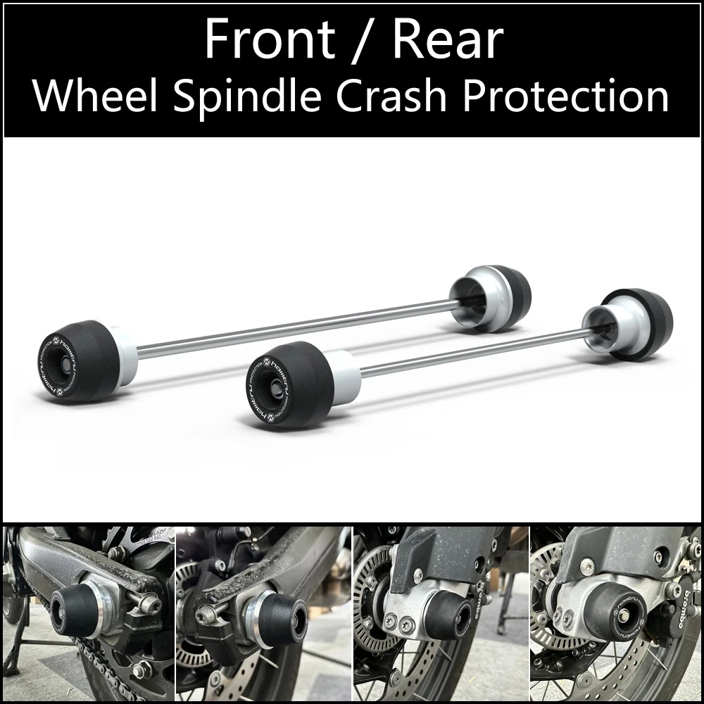 

Front Rear wheel Spindle Crash Protection For Honda CRF1100L Africa Twin / Plus / Adventure Sport / Adventure Sport Plus 20-23