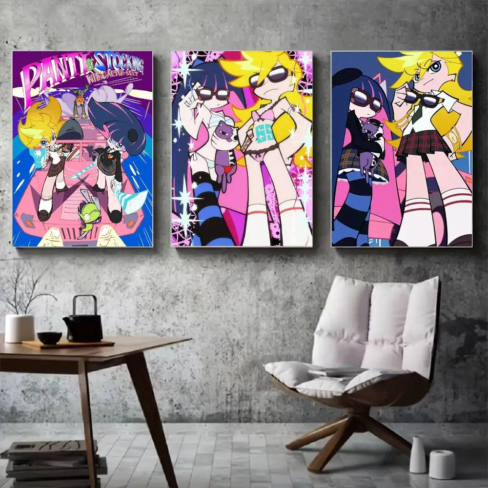 Pôster de Panty and Stocking with Garterbelt para Sala de Estar, Quarto, Escritório ou Bar, sem moldura, uso interno, arte de parede para quarto.