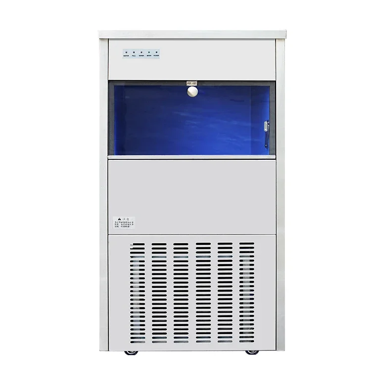 Commercial 80kg 100kg snowflake ice machine snowmaker ice machine With Factory Price ice slush machine