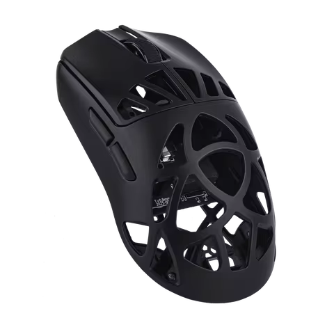 EPOMAKER Carbon X Wired/2.4G/BT Wireless Gaming Mouse 400 to 30,000 DPI Adjustable with PAW3950 Sensor for PC/Mac/Linux