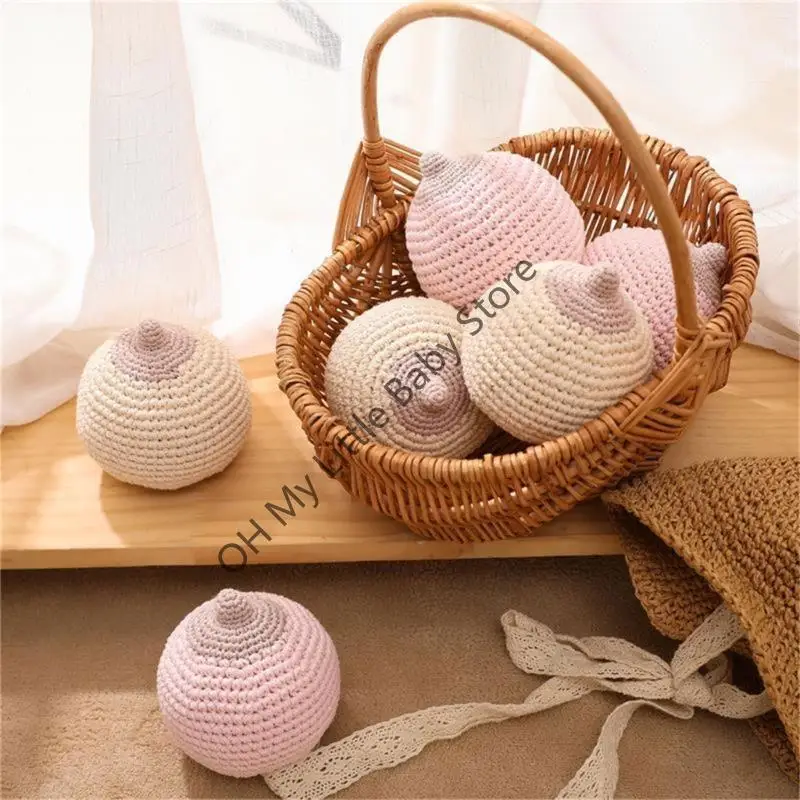 

M76C детская успокаивающая игрушка, вязаная крючком плюшевая игрушка, форма для грудного вскармливания, детский прорезыватель,