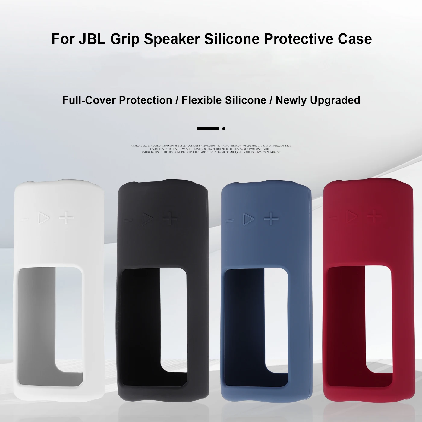 

Silicone Cover Sleeve for JBL Grip Portable Bluetooth-compatible Speaker Customized Design with Perfect Shape & Color Matching