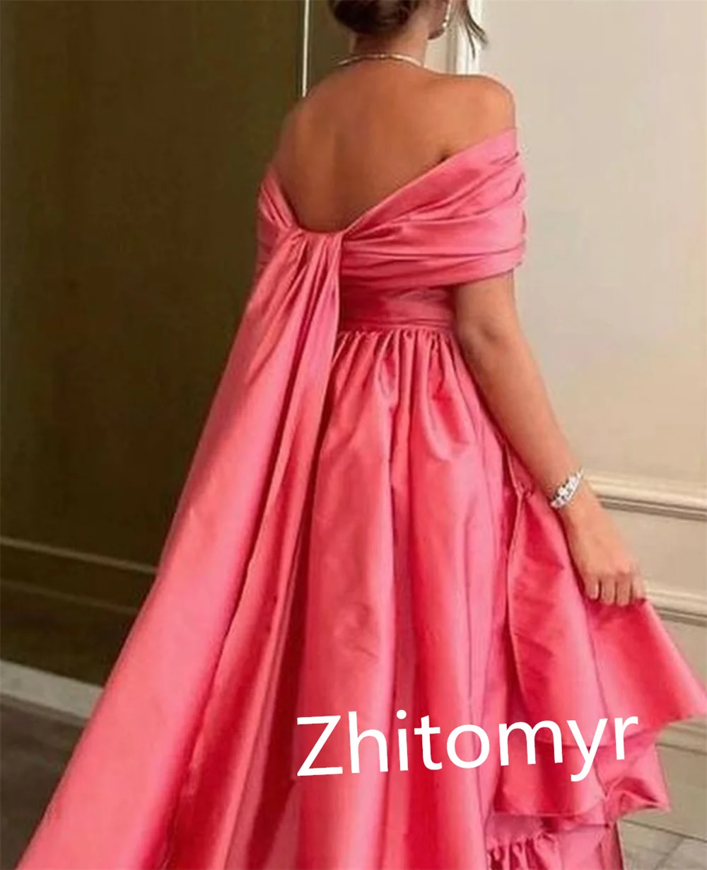 Customized Exquisite High Quality	Bateall Ball Gown Prom Dresses Draped Sweep/Brush Formal Ocassion  S vestidos de ocasião forma