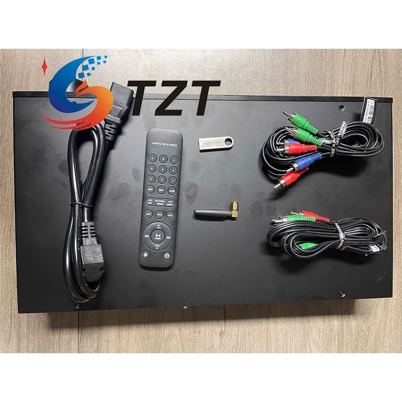 TZT White DTS-T1 5.1 Channel HiFi Audio Player 3ES9038 Decoding Chip DSD HDMI-compatible Audio Decoding with 3.5-inch Screen