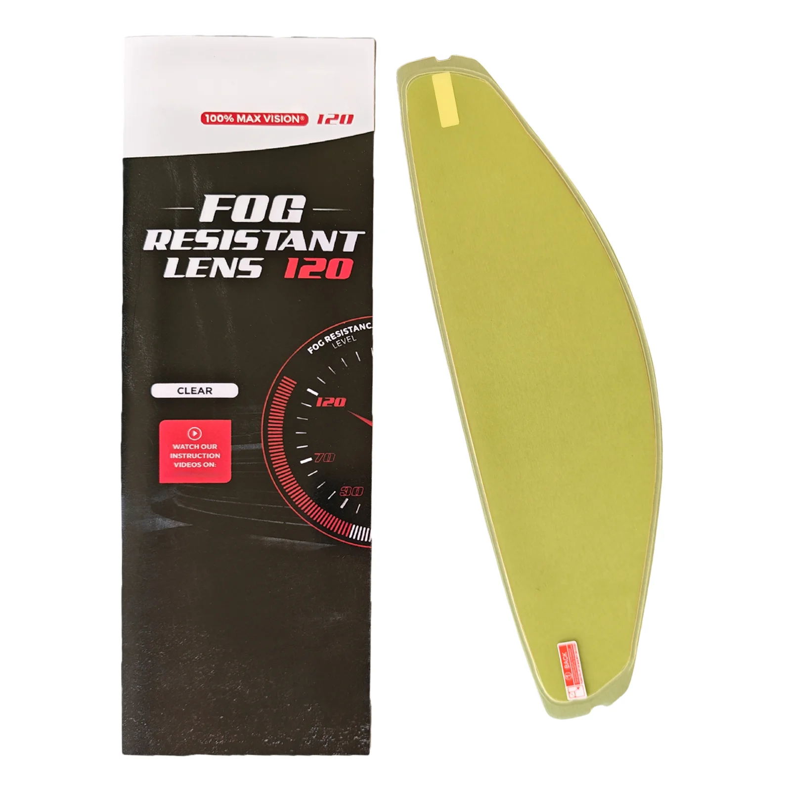 HJ33 Anti Fog Film for HJC I90, I91 Motorcycle Helmet Visor Anti Fog Insert view 2