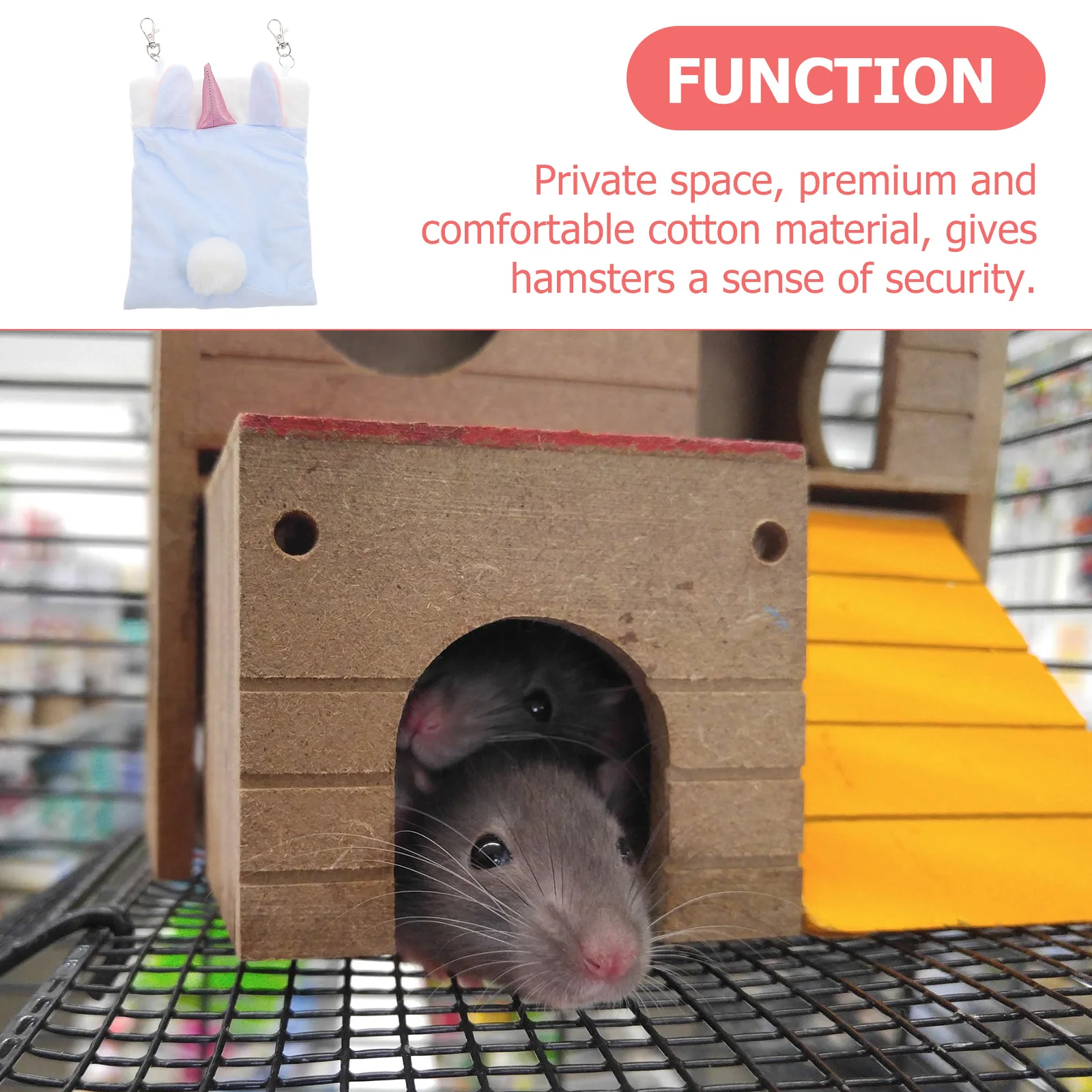 

Thermal Sleeping Bag Pet Bedding Small Nest Animal Crystal Warm Hamster Shelter