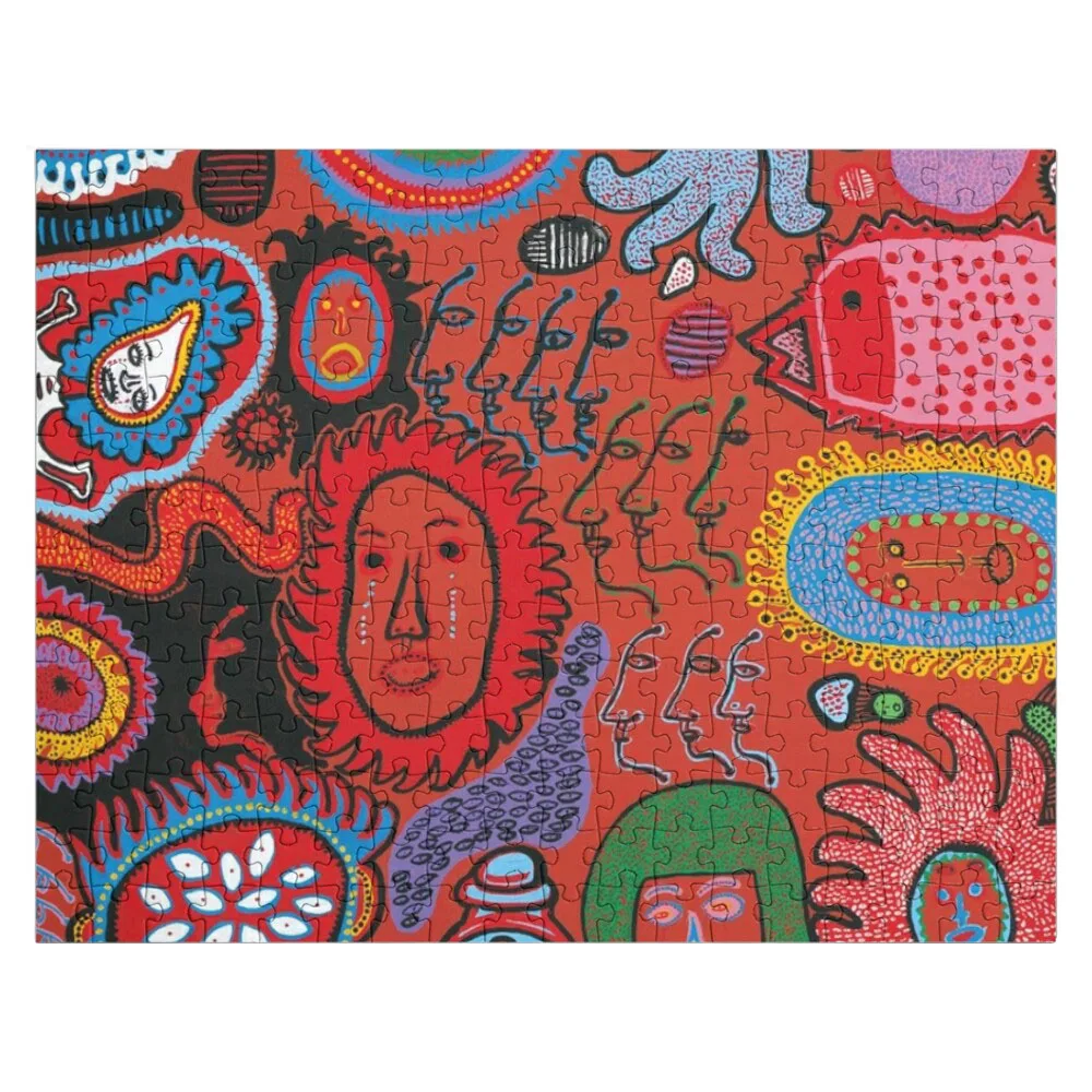 

Yayoi Kusama - My Eternal Soul Jigsaw Puzzle Wooden Puzzles Customized Kids Gift