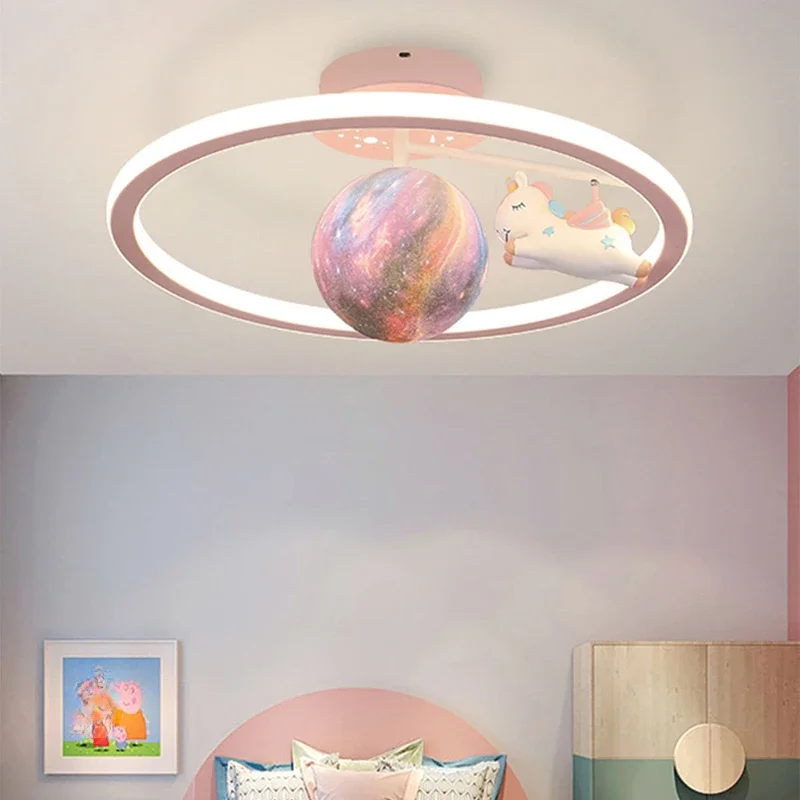 

Modern LED Ceiling Lamp Chandelier for Child's Bedroom Living Dining Room Study Home Decoration Indoor Lighting Fixture Lustre