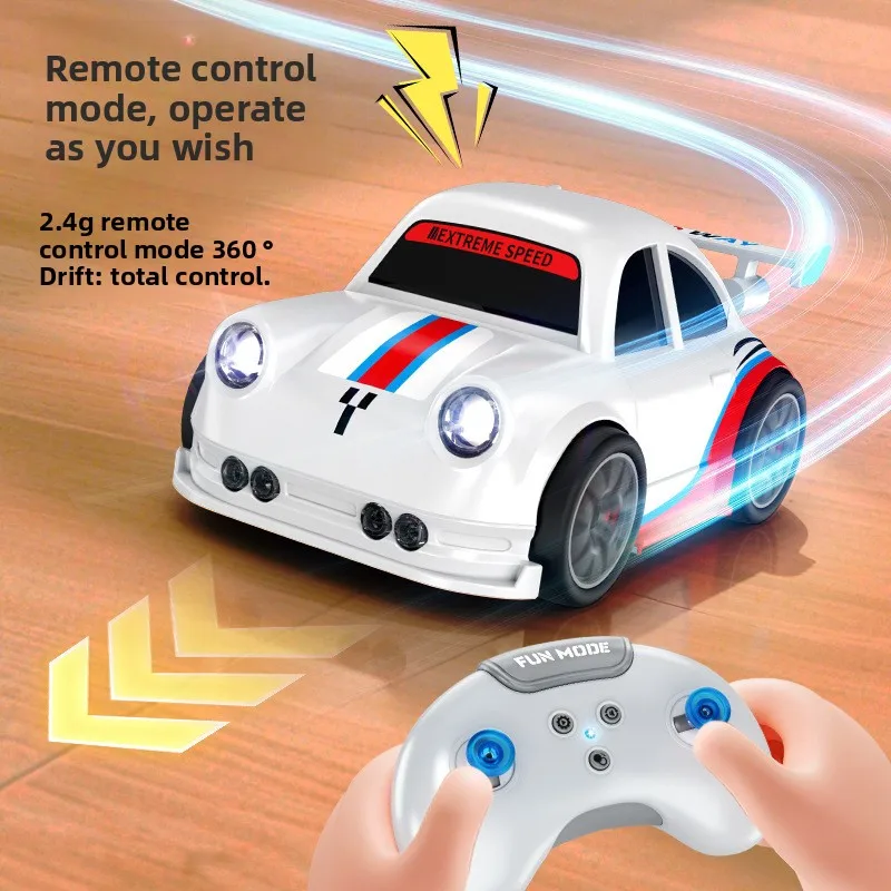 

Трансграничный интеллектуальный датчик двухрежимного дрифта-машина | Мультяшная настольная розыгрыш для снятия стресса | Электрический следящий детский игрушечный автомобиль