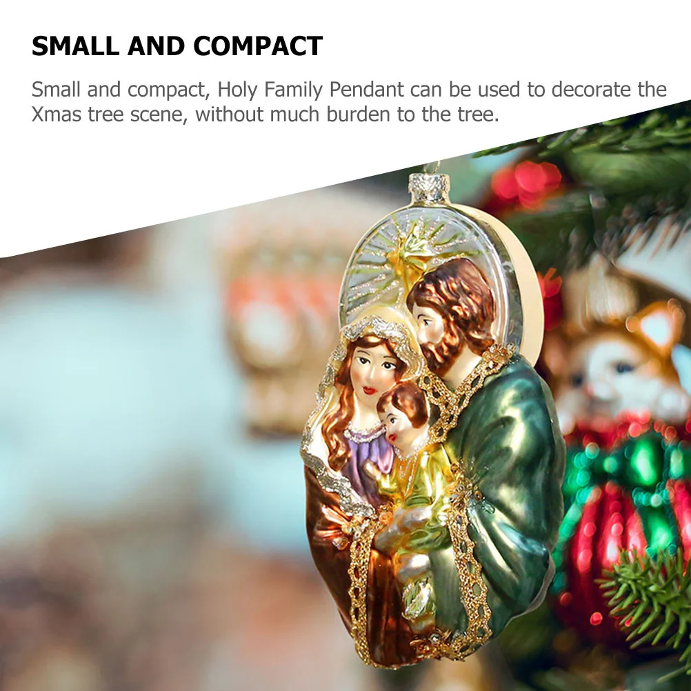 

Tree Ornament Christmas Hanging Ornaments Decorations Home Mini Xmas Holy New Year Pendant