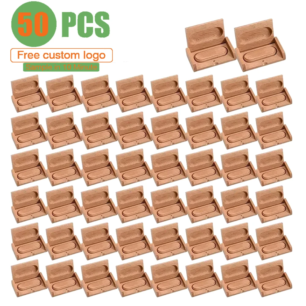 50pcs Free Logo Wholesale Wood High-speed USB Flash Drive 128gb 64gb Usb Stick 32gb Memory Drive for Wedding Photography Gifts