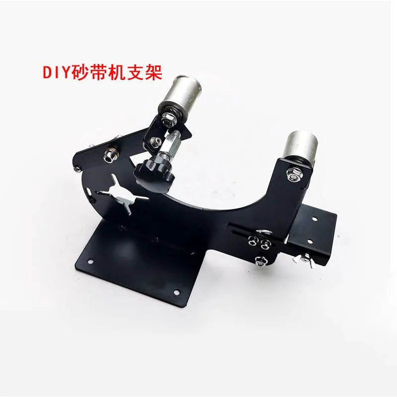 Small Mini Belt Grinding Machine DIY Polishing Machine Grinder Angle Sharpener Cutting Machine Desktop