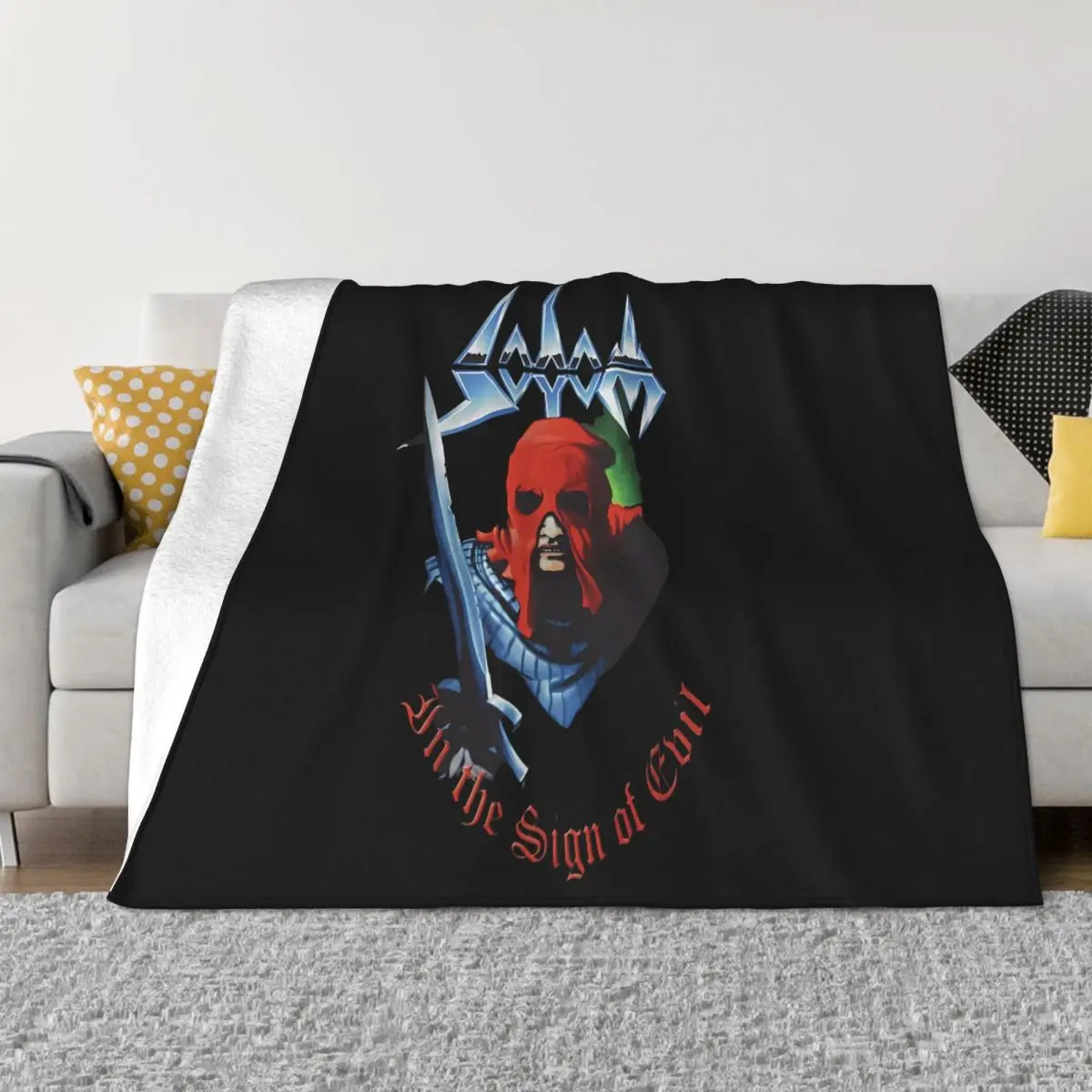 Sodom The Sign Of Evil Anime Bed Blankets Throw Blanket Home And Decoration Throw Blanket