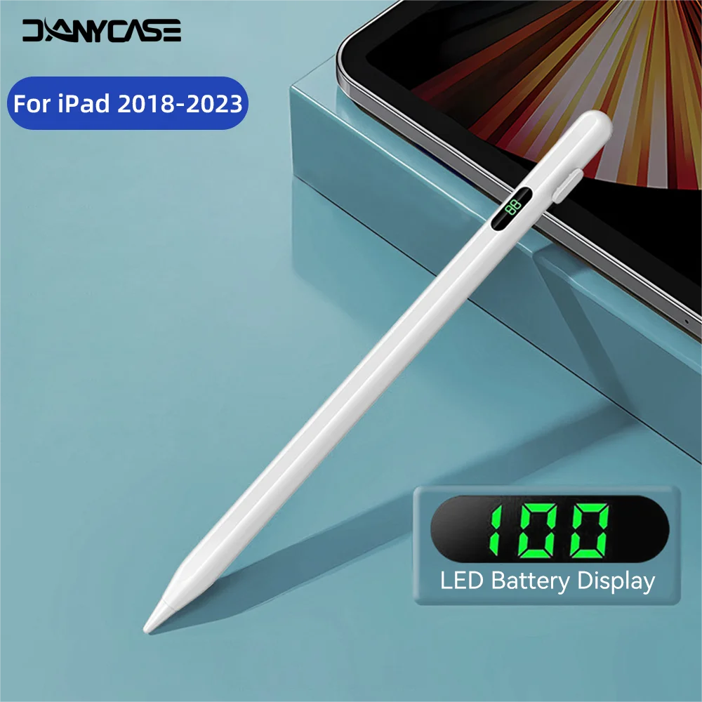 

Для iPad Pencil Display Power Stylus Pen для iPad Mini 5/6 6/7/8/9/10 Gen Air 3/4/5 Pro 11/12.9 для продуктов Apple Post-2018