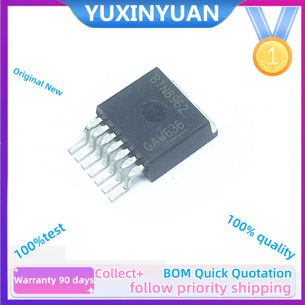 1-10PCS  BTN8962  BTN8962TA TO263-7  Motor Driver Chip Common TO-263 Package Patch IC in Stock100%test