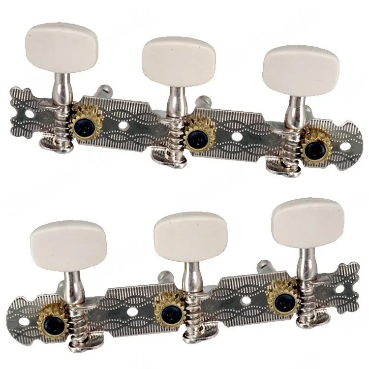 Acoustic Guitar Triple String Button, String Button Twisted Quasi-Axis Knob Winder Column Hole Front NH