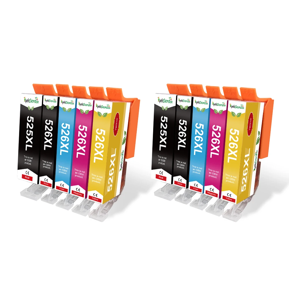 525 526 Ink Cartridge For Canon PGI525 CLI526 XL Compatible PIXMA IP4850 IP4950 IX6550 MG5150 MG5250 MG5350 Printer