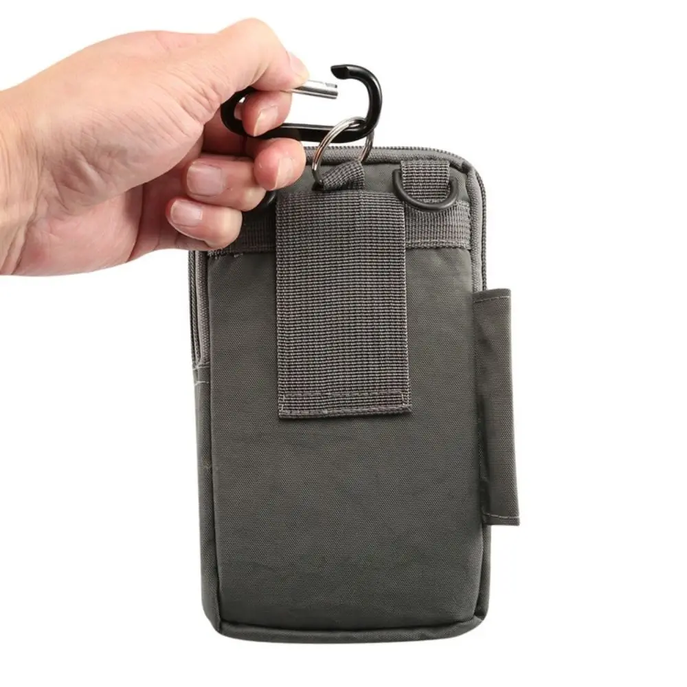 Gürteltasche Outdoor-Handytasche Umhängetasche Dreilagiger Handyhalter Nylon-Tragetasche Smartphone-Tasche für Männer und Frauen – Detail 7