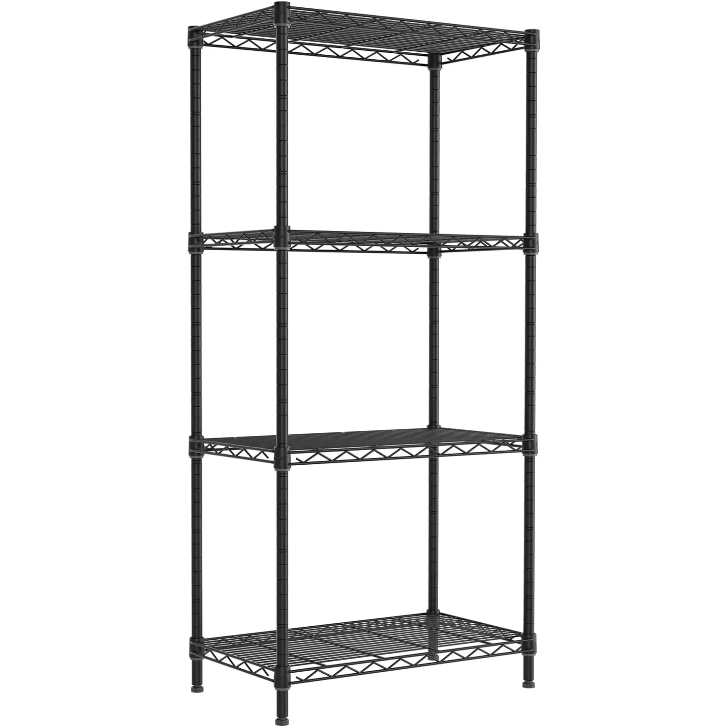 SINGAYE 5 Shelves Wire Shelf Storage Shelves Adjustable Storage Shelving Metal Shelves Unit for Laundry Bathroom Kitchen Office