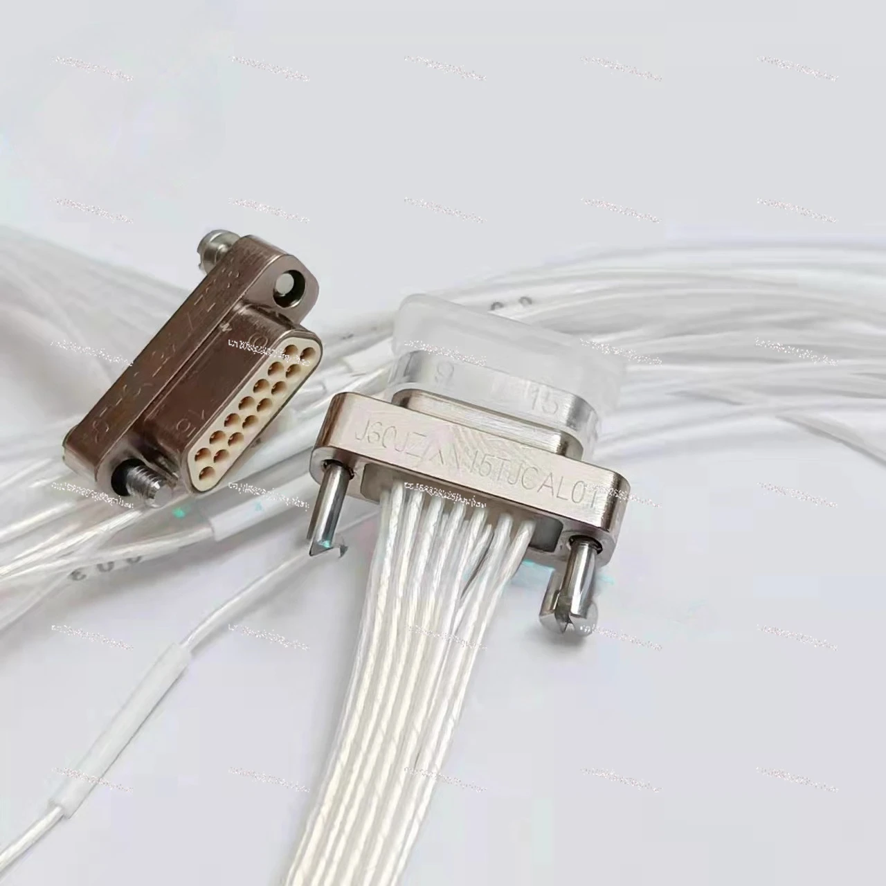 J30JZ rectangular connector J30JZ/XN15TJCAL01 plug J30JZN15ZKCA000 socket crimping