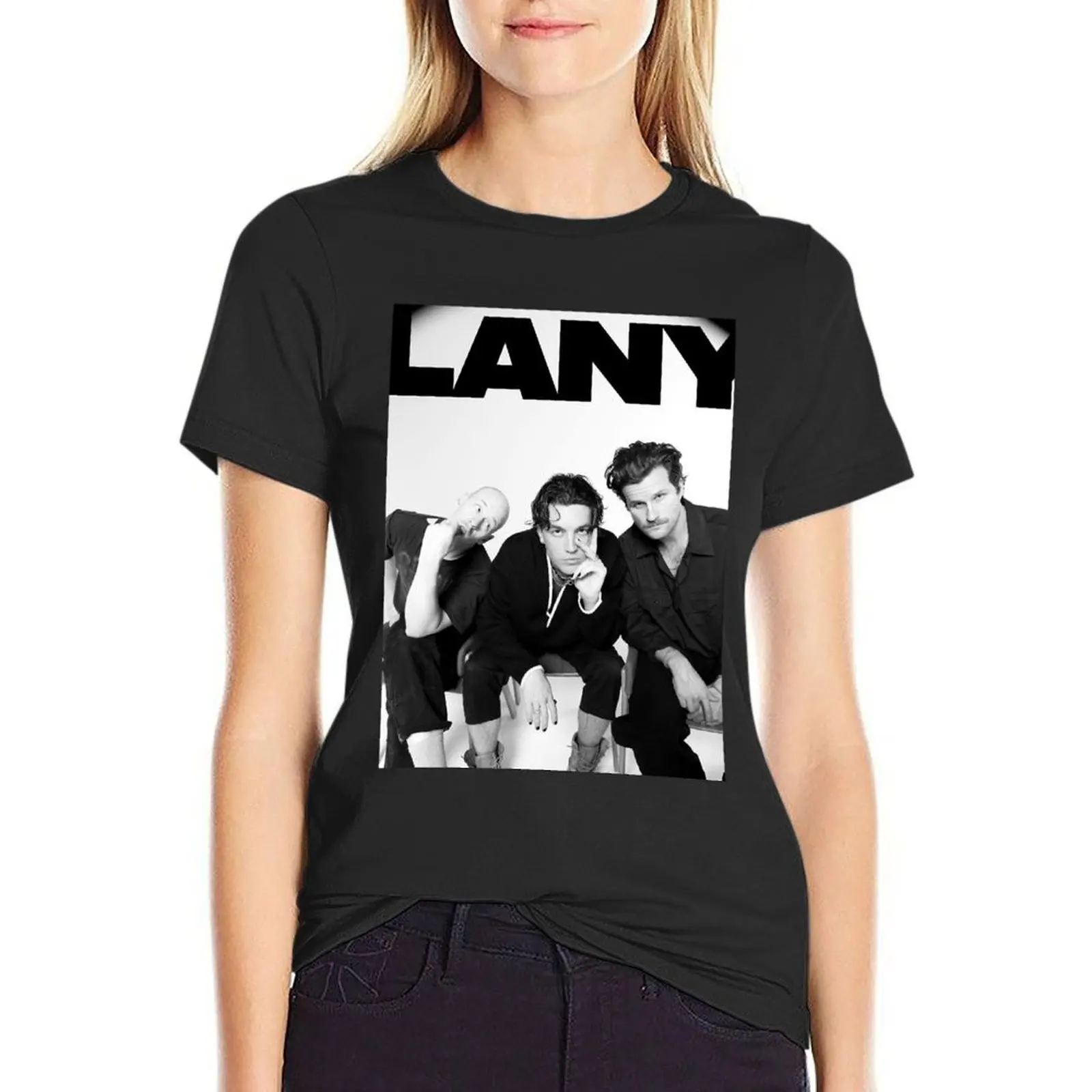 

LANY T-shirt shirts graphic tees funny aesthetic clothes black t-shirts for Women