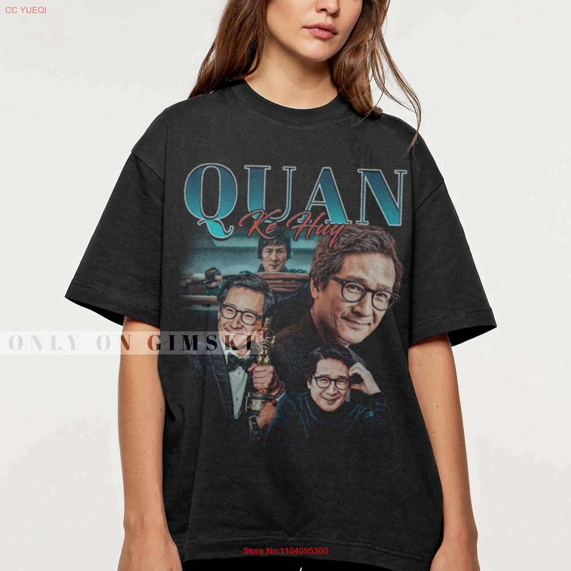 Limited Ke Huy Quan T Shirt Vintage Bootleg Movie Actor SweaT GSK7 long or short sleeves