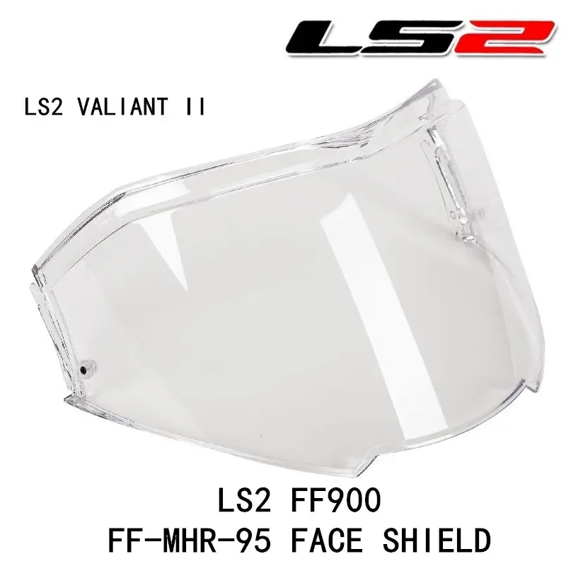 Substituição Face Shield para LS2 Valiant II Capacete, Escudo Original, FF900, FF-MHR-95