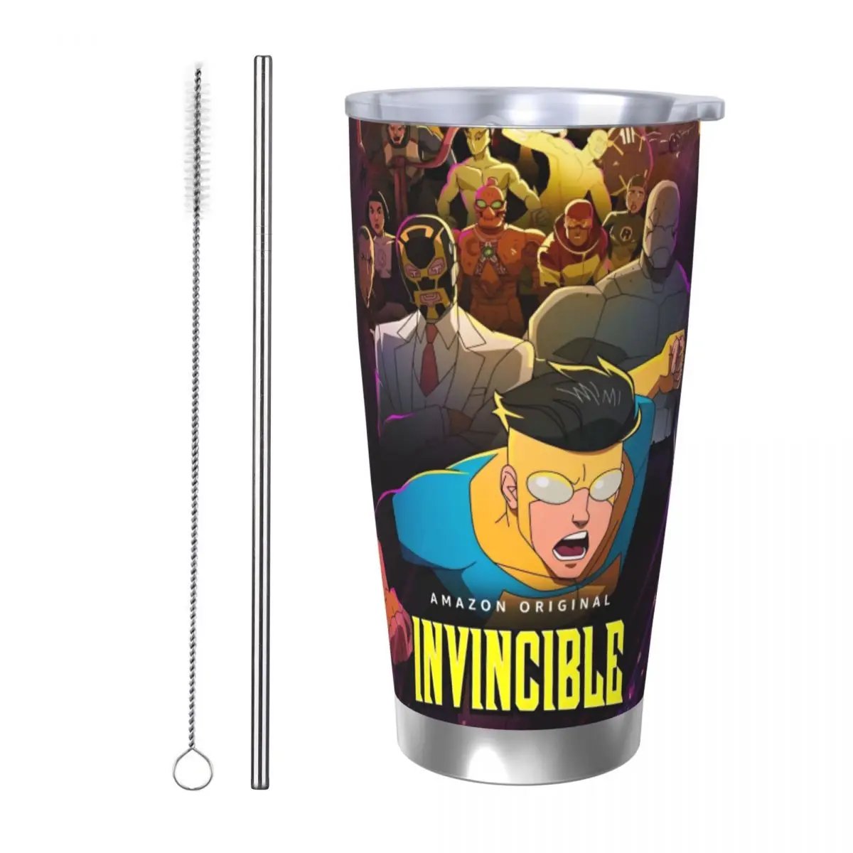 

Непобедимый стакан 70-х годов, термочашка с вакуумной изоляцией, термос, дорожные уличные кружки, защита от проливания, 20 унций