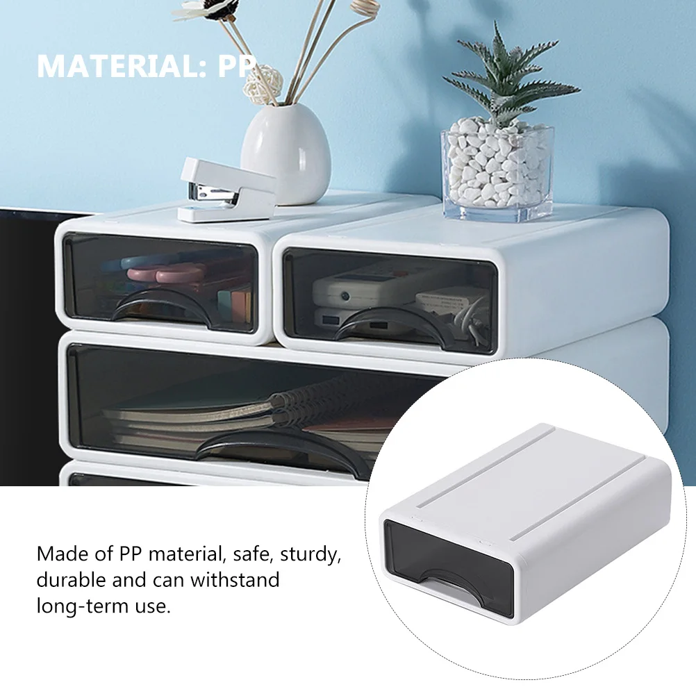 

Drawer Storage Box Containers with Drawers Jewelry Desktop Stationery Supplies Office