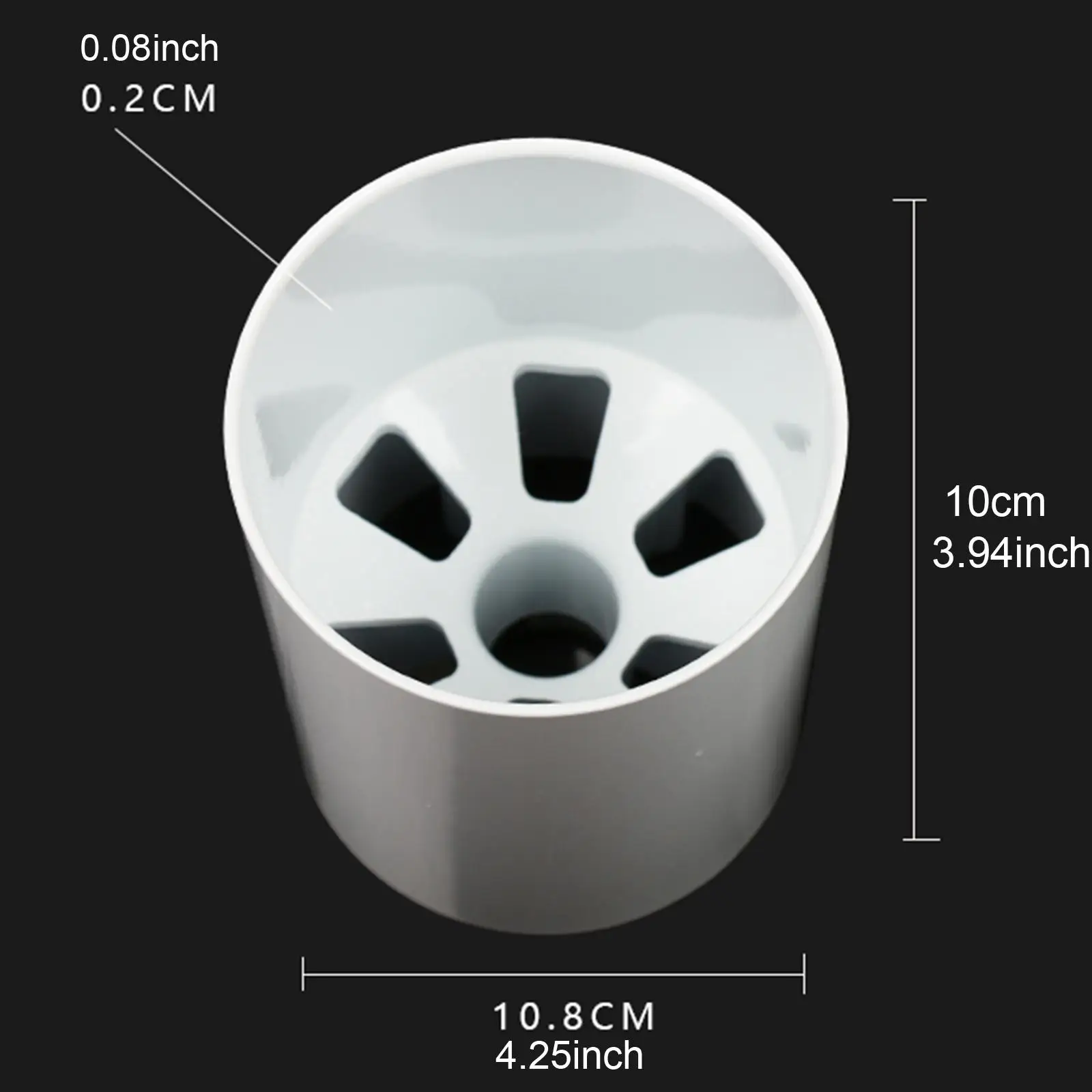 كأس ثقب الجولف وضع الثقب الأخضر المعدني القطر 4 1/4 بوصة الأبيض إكسسوارات الغولف مضرب الغولف ممارسة ثقب لحديقة ساحة