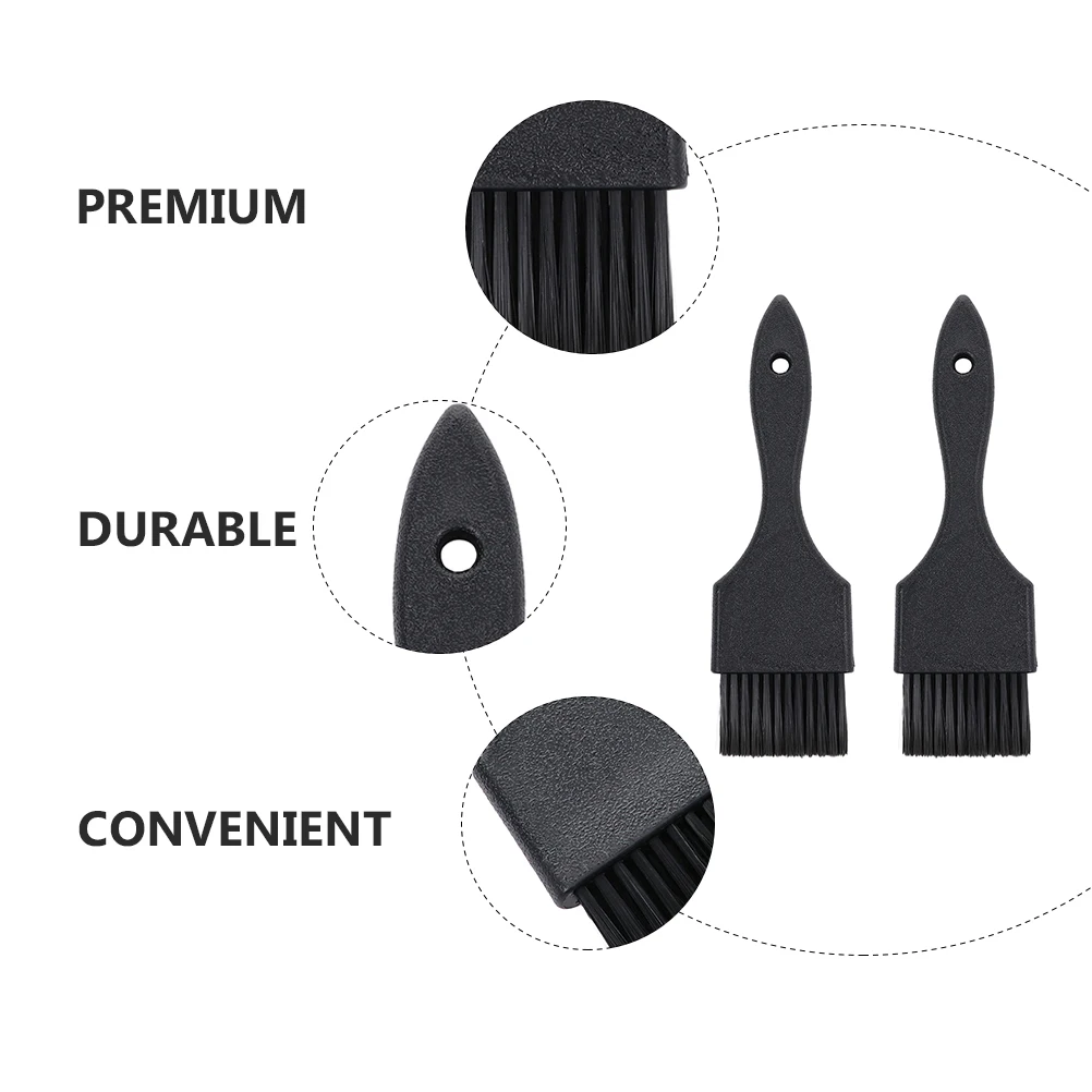 

2Pcs Ergonomic Hair Dyeing Brushes Premium Material Salon Home Use Durable Practical Hair Coloring Accessories